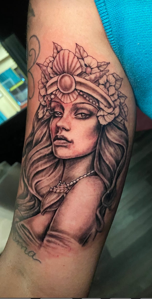 aztec goddess tattoo
