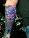 Large Coverup tattoo