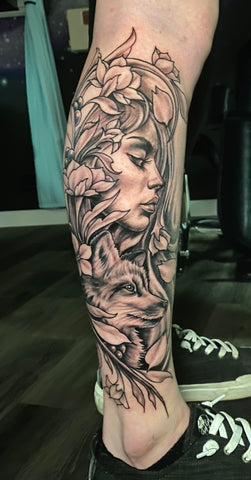 Sleeve tattoo - Visions Tattoo and Piercing