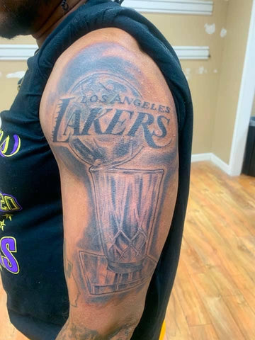 Sports Tattoo Lakers Tatuaje Deportes